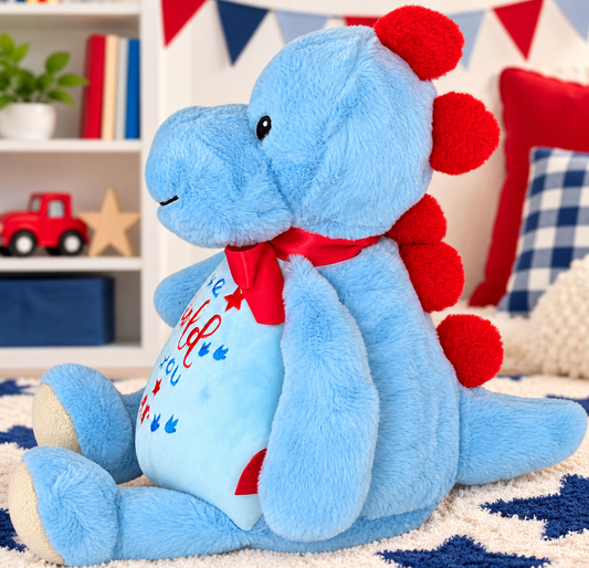 Cubbies® Embroidered Stuffed Animal - Dinosaur