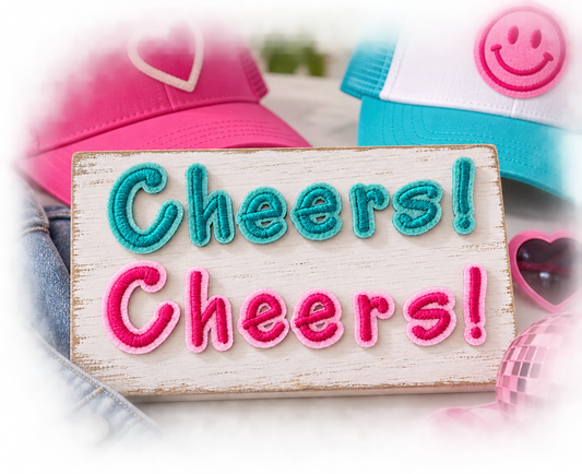 Iron-On Patch - Cheers