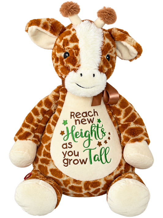 Cubbies® Embroidered Stuffed Animal - Giraffe