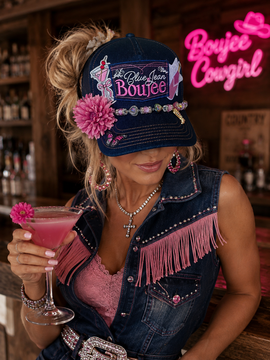 Trucker Hat - Blue Jean Boujee