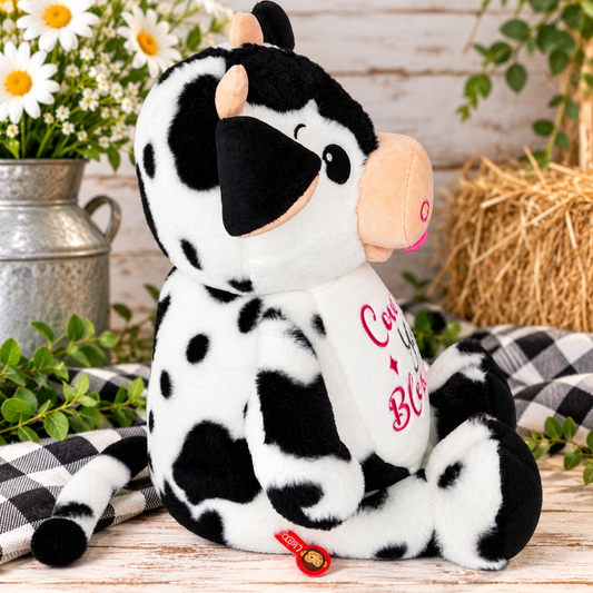 Cubbies® Embroidered Stuffed Animal - Blessing Cow