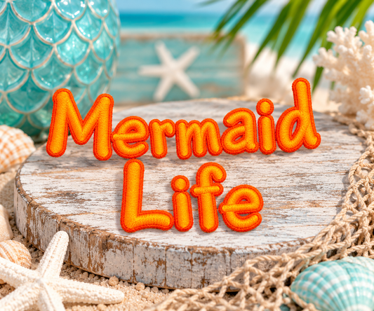 Iron-On Patch - Mermaid Life