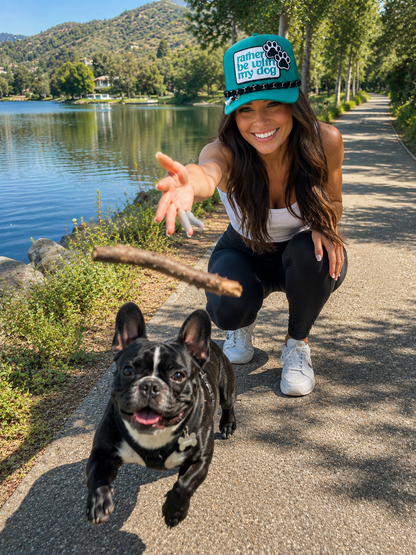 Trucker Hat - Rather be with my dog