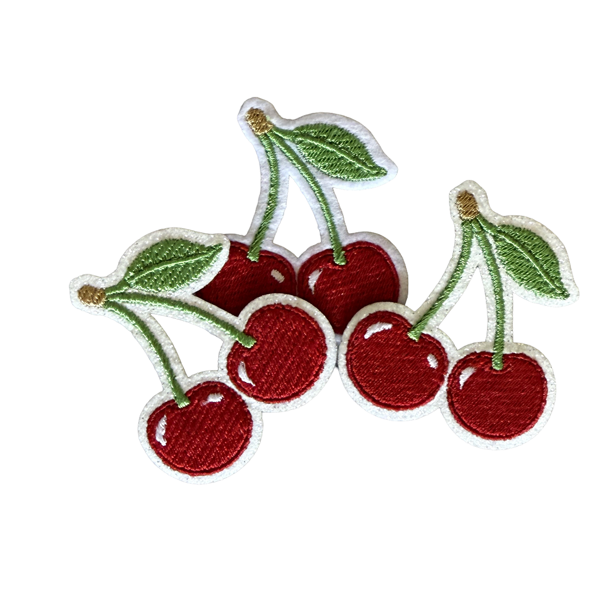 Cherries Iron-On Patch