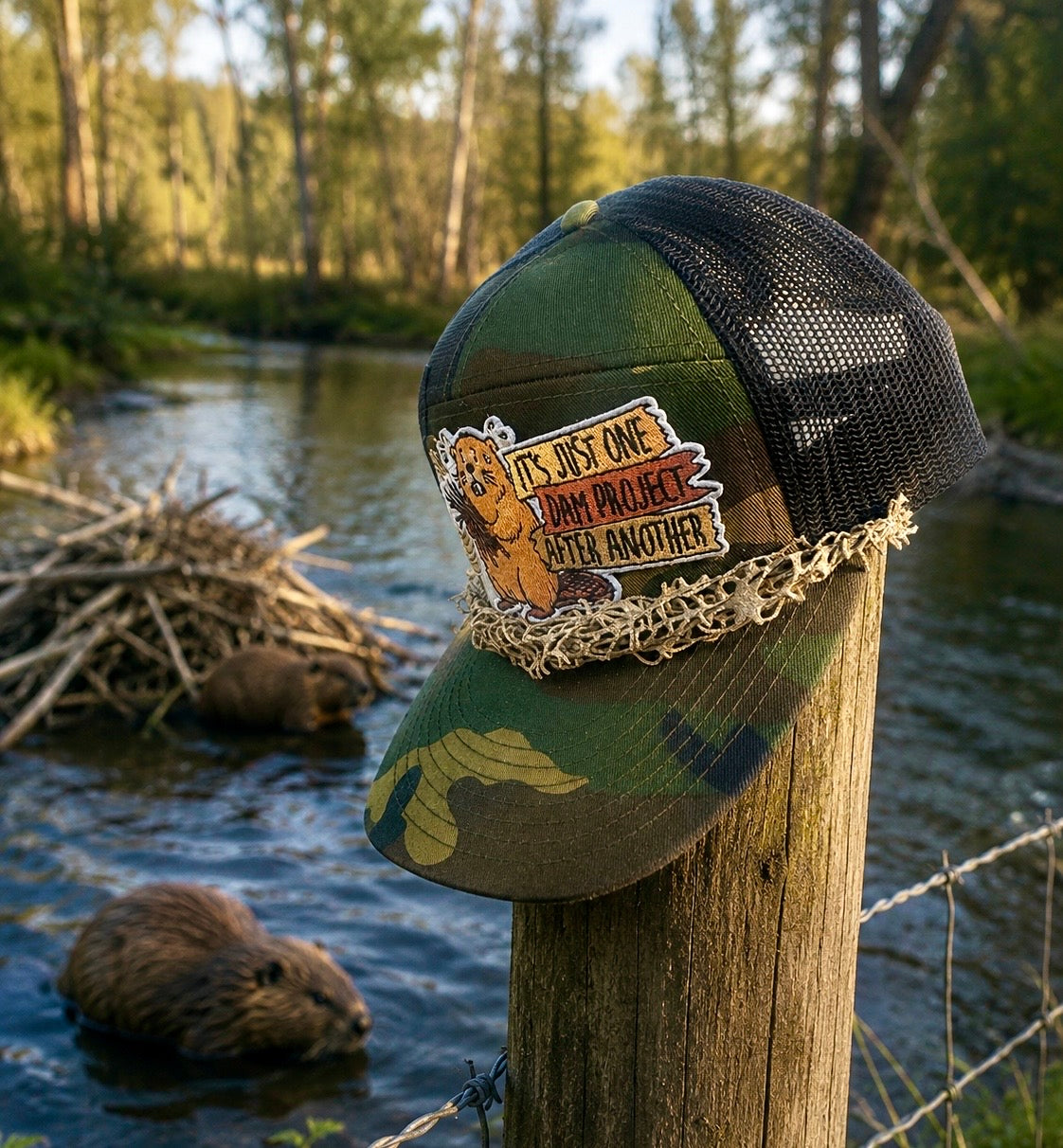 "Dam It" Trucker Hat
