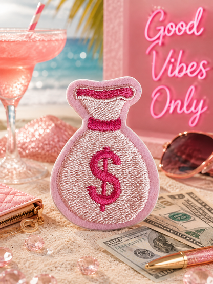 Iron-On Patch - Money Bag