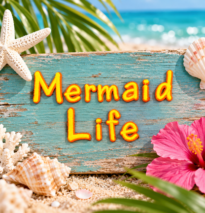 Iron-On Patch - Mermaid Life
