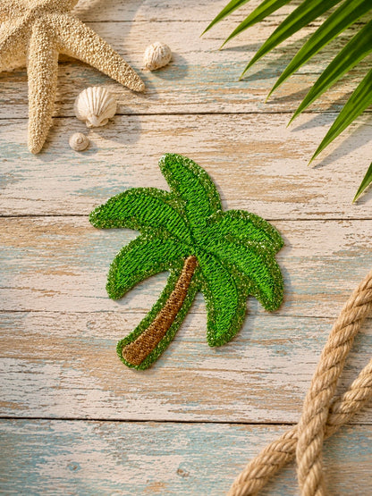 Palm Tree Iron-On Patch