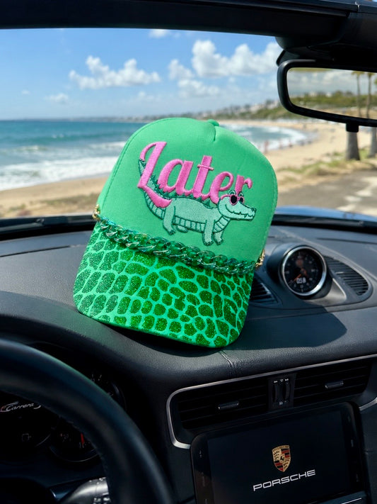 "Later Alligator" Trucker Hat