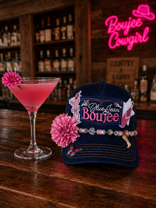 Trucker Hat - Blue Jean Boujee