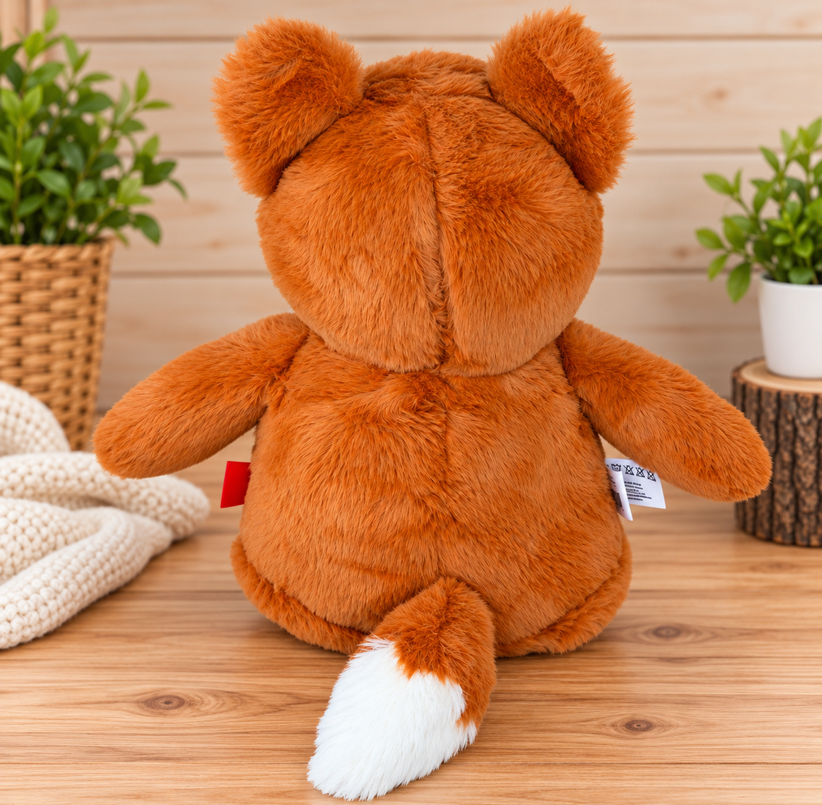 Cubbies® Embroidered Stuffed Animal - Clever Fox