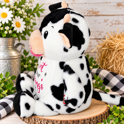 Cubbies® Embroidered Stuffed Animal - Blessing Cow