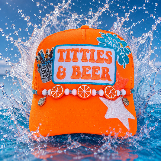 Trucker Hat - Titties and Beer