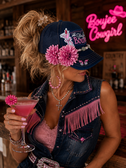 Trucker Hat - Blue Jean Boujee