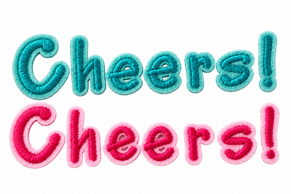 Iron-On Patch - Cheers