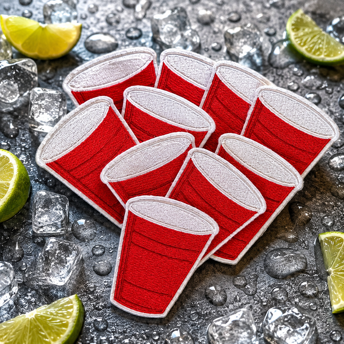 Iron-On Patch - Red Solo Cup