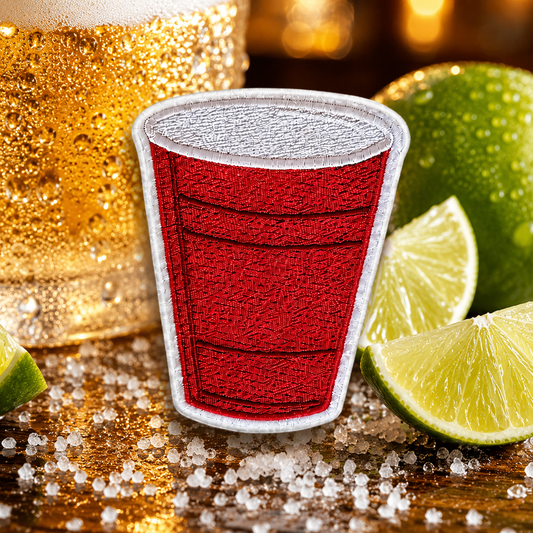 Iron-On Patch - Red Solo Cup