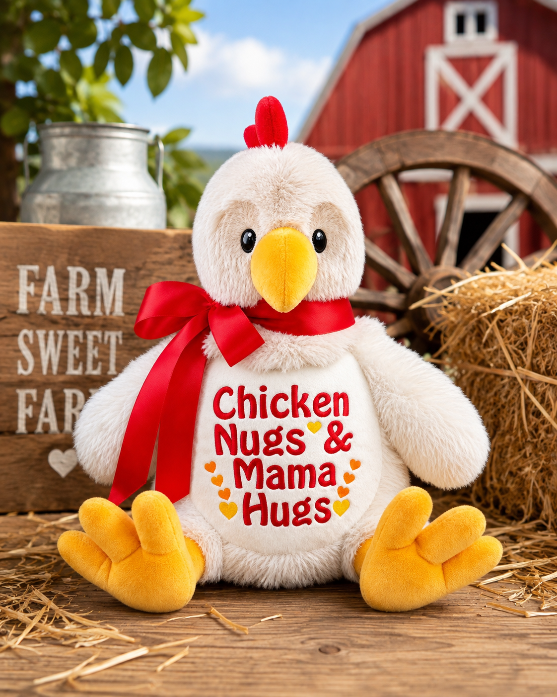Cubbies® Embroidered Stuffed Animal - Chicken Nugs & Mama Hugs