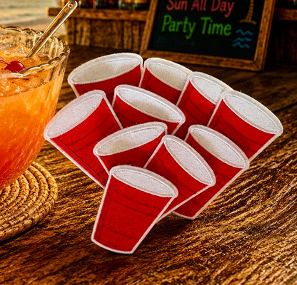 Iron-On Patch - Red Solo Cup