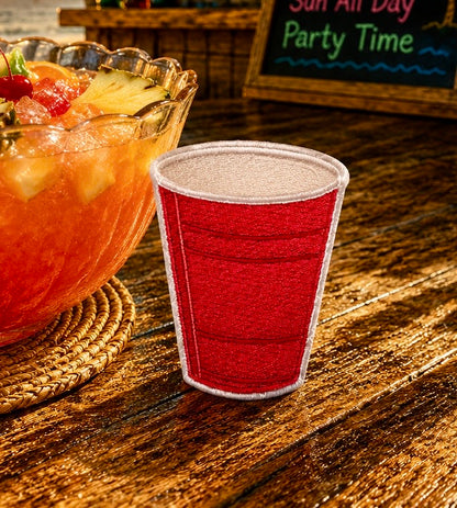 Iron-On Patch - Red Solo Cup