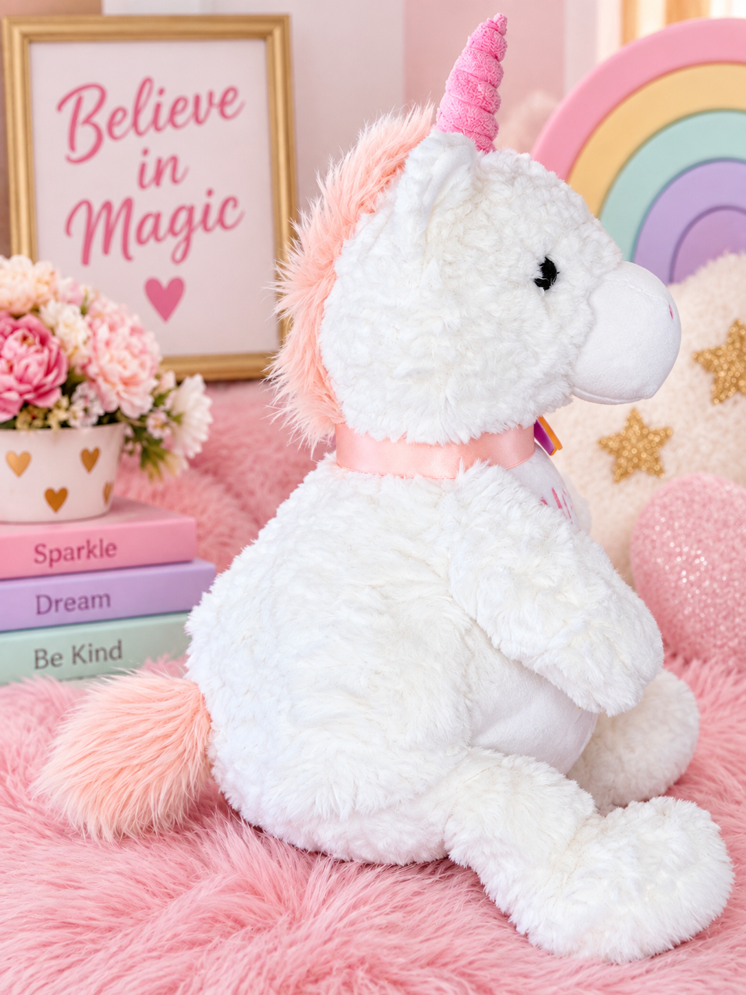 Cubbies® Embroidered Stuffed Animal - Unicorn