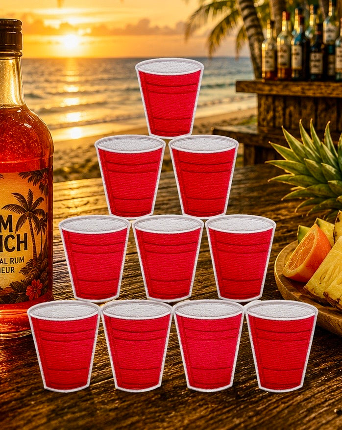 Iron-On Patch - Red Solo Cup