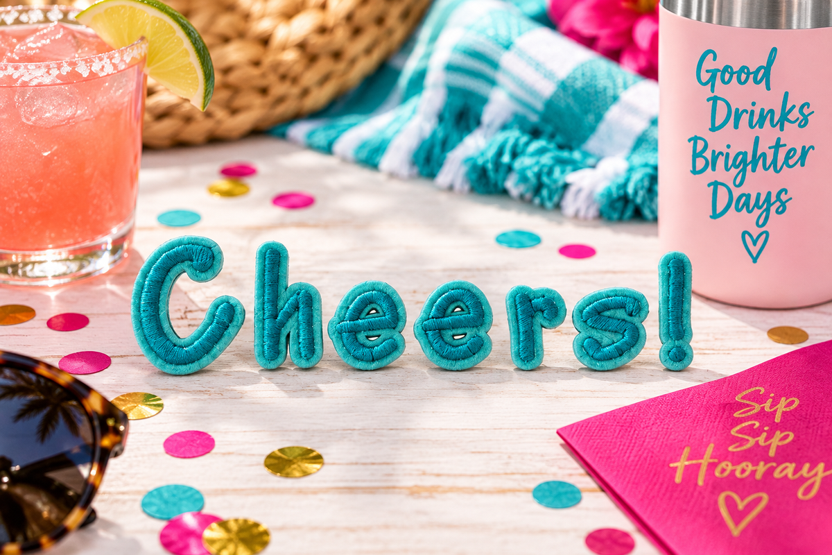 Iron-On Patch - Cheers