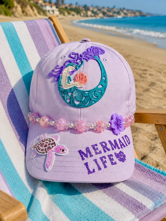 "Mermaid Life" Dad Cap