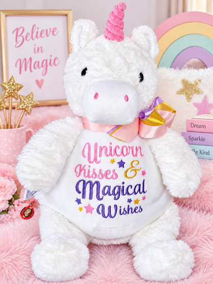 Cubbies® Embroidered Stuffed Animal - Unicorn