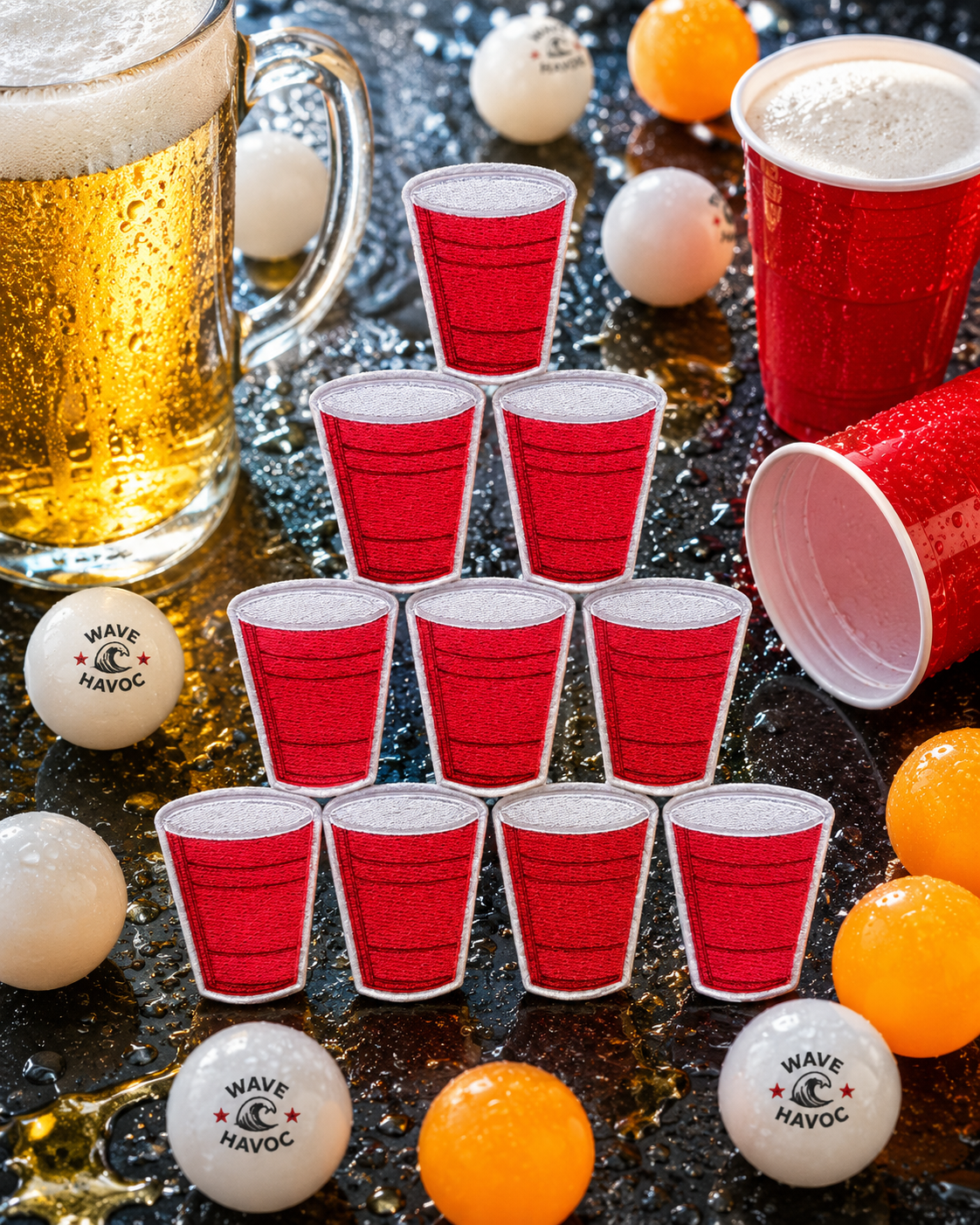 Iron-On Patch - Red Solo Cup