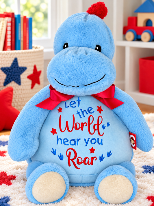 Cubbies® Embroidered Stuffed Animal - Dinosaur