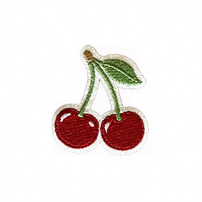 Cherries Iron-On Patch