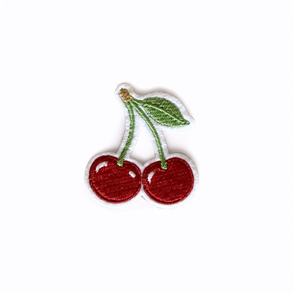 Cherries Iron-On Patch