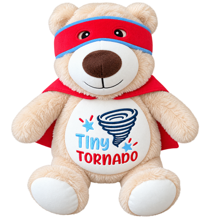 Cubbies® Embroidered Stuffed Animal - Hero Bear Tiny Tornado