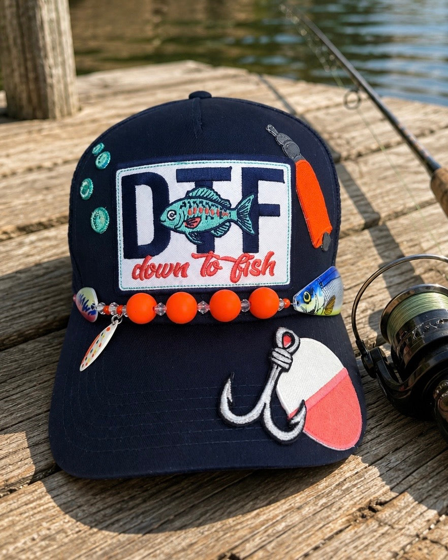 Trucker Hat - Down to Fish