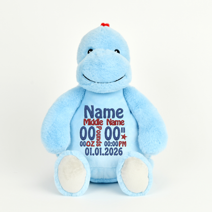 Cubbies Stuffed Animal - Birth Announcement