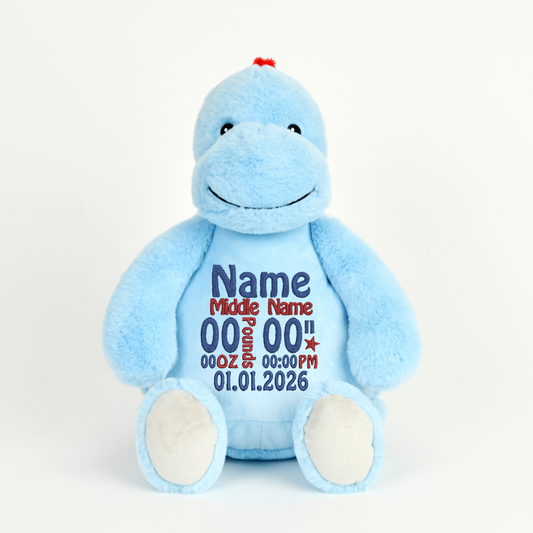 Cubbies Stuffed Animal - Birth Announcement