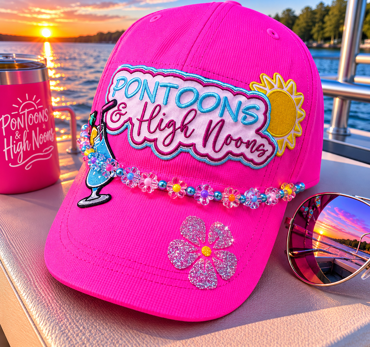 "Pontoons" Quick-Dry Cap