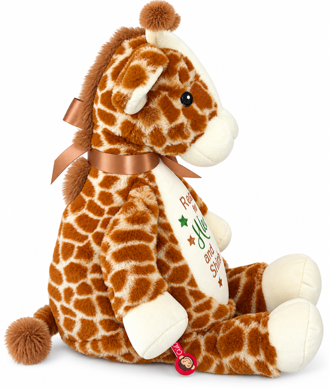 Cubbies® Embroidered Stuffed Animal - Giraffe