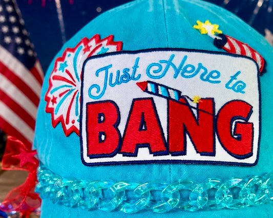 Dad Hat - "Bang" Fourth of July Cap