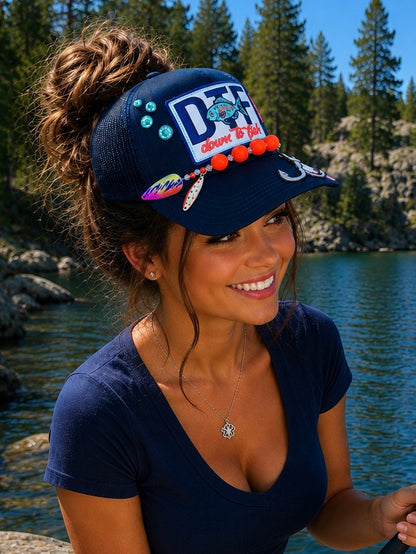 Trucker Hat - Down to Fish