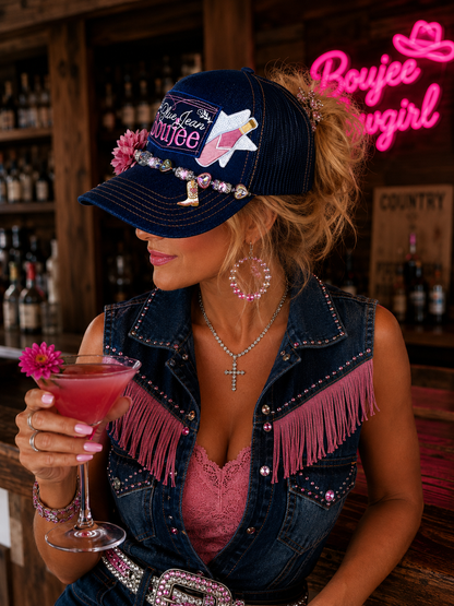 Trucker Hat - Blue Jean Boujee