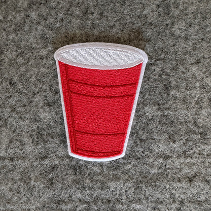Iron-On Patch - Red Solo Cup