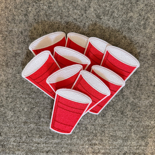 Iron-On Patch - Red Solo Cup