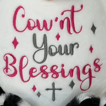 Cubbies® Embroidered Stuffed Animal - Blessing Cow