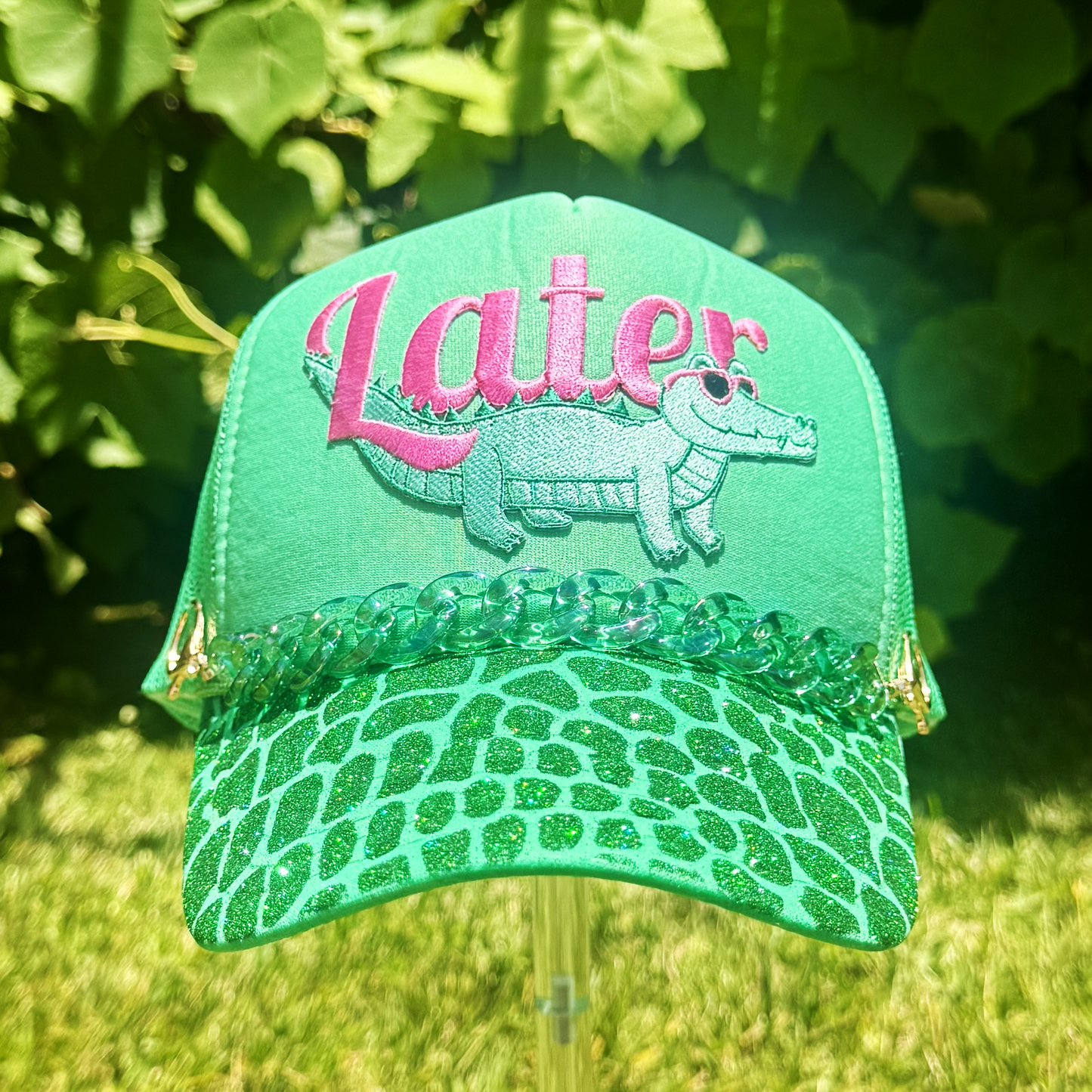 Trucker Hat - "Later Alligator"