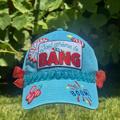 Dad Hat - "Bang" Fourth of July Cap