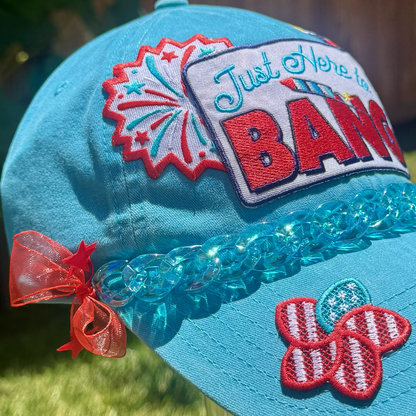 Dad Hat - "Bang" Fourth of July Cap