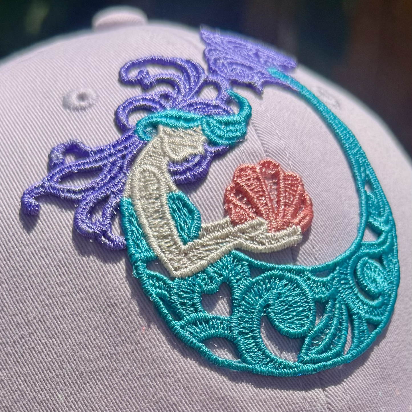 Baseball Hat - "Mermaid Life" Dad Cap
