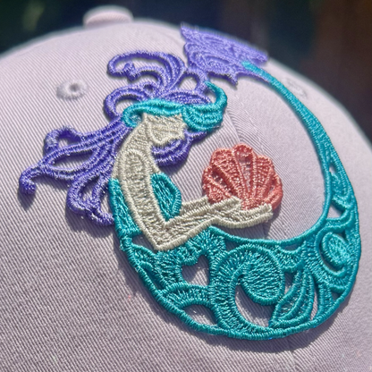 Baseball Hat - "Mermaid Life" Dad Cap
